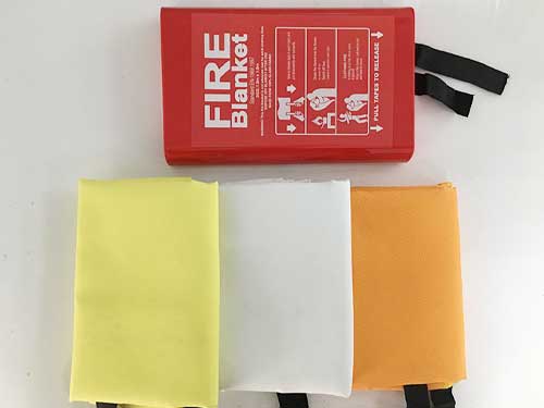 Silicone Coated Fire Blanket
